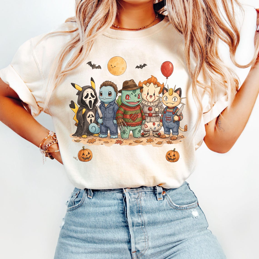 Spooky Cute Monsters Halloween Shirt