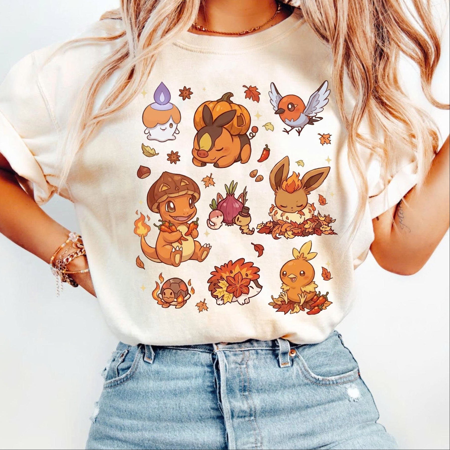 Autumn Blaze Pocket Monsters Shirt