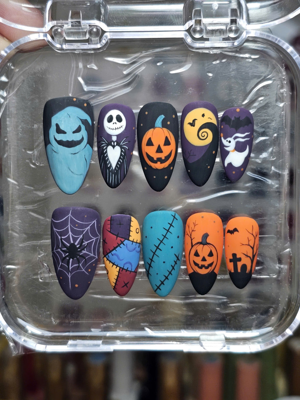Spooky Halloween Nightmare Nail Set