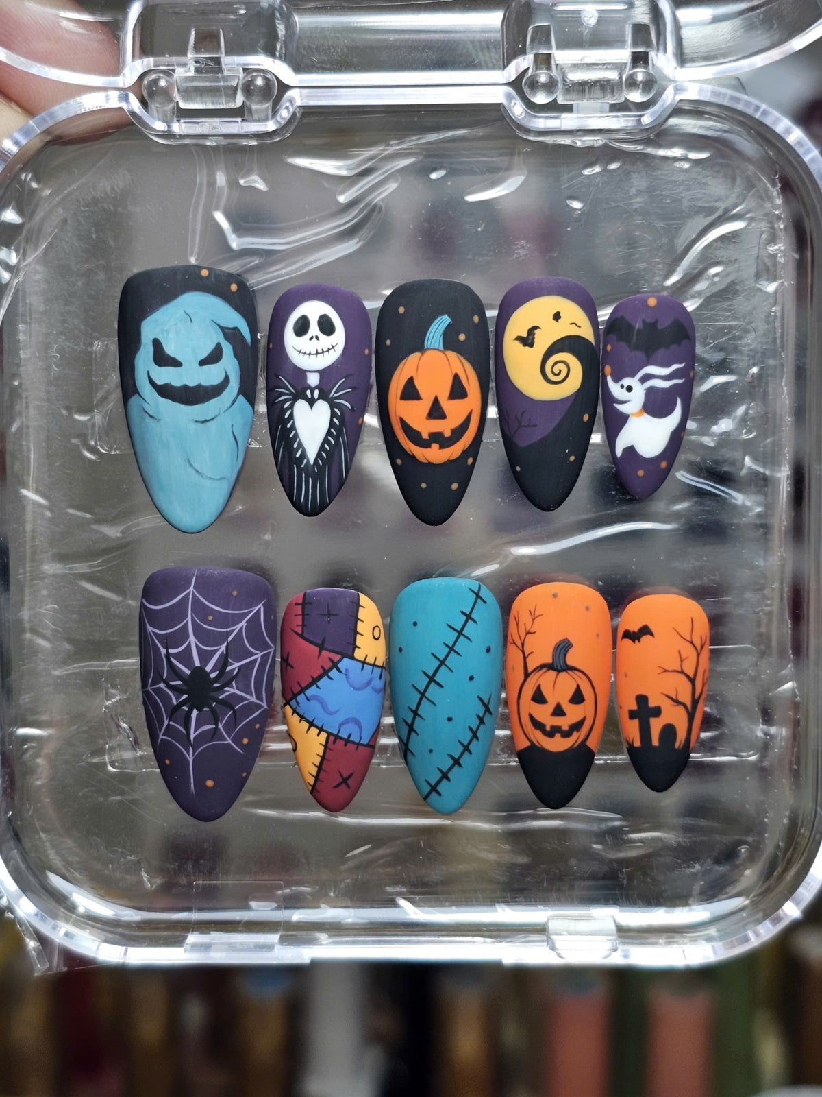 Spooky Halloween Nightmare Nail Set