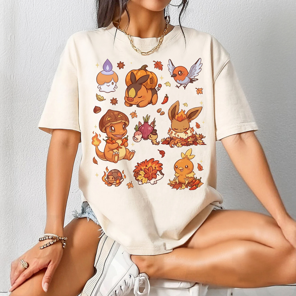 Autumn Blaze Pocket Monsters Shirt