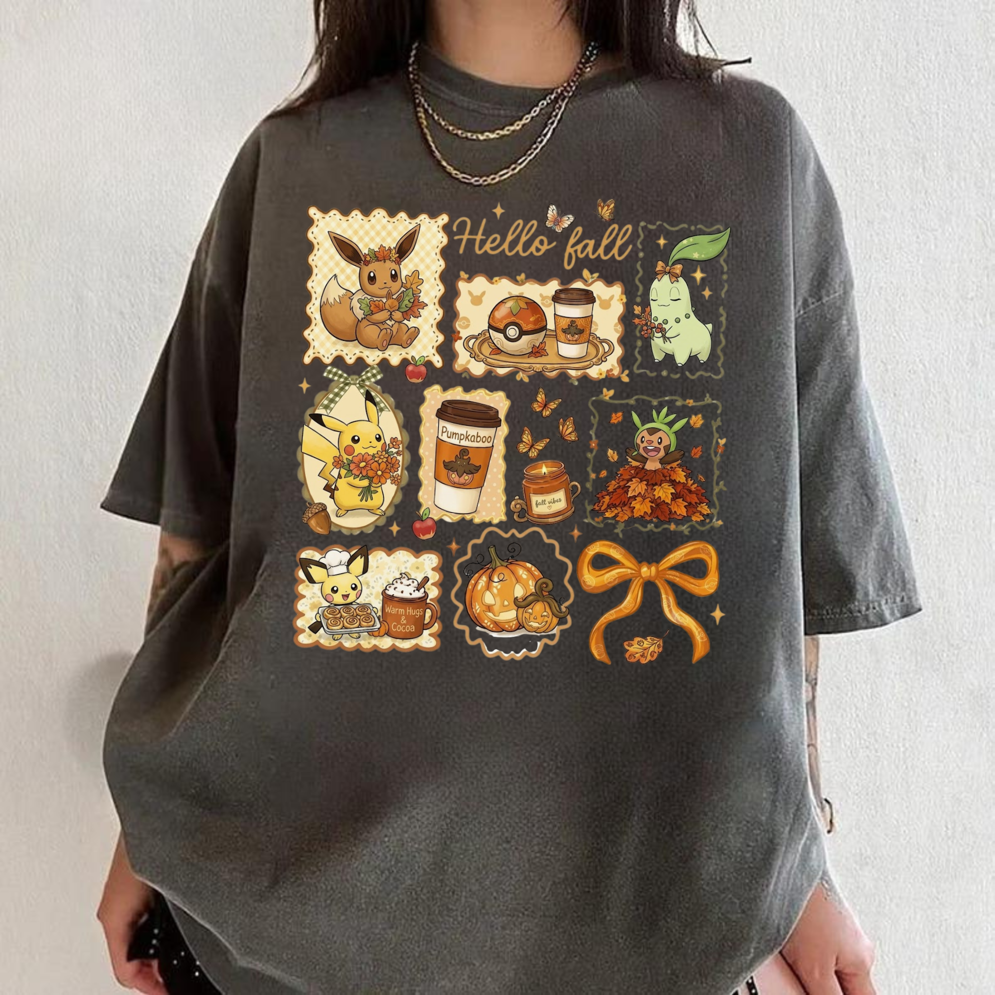 Hello Fall Pumpkin Spice Vintage Shirt