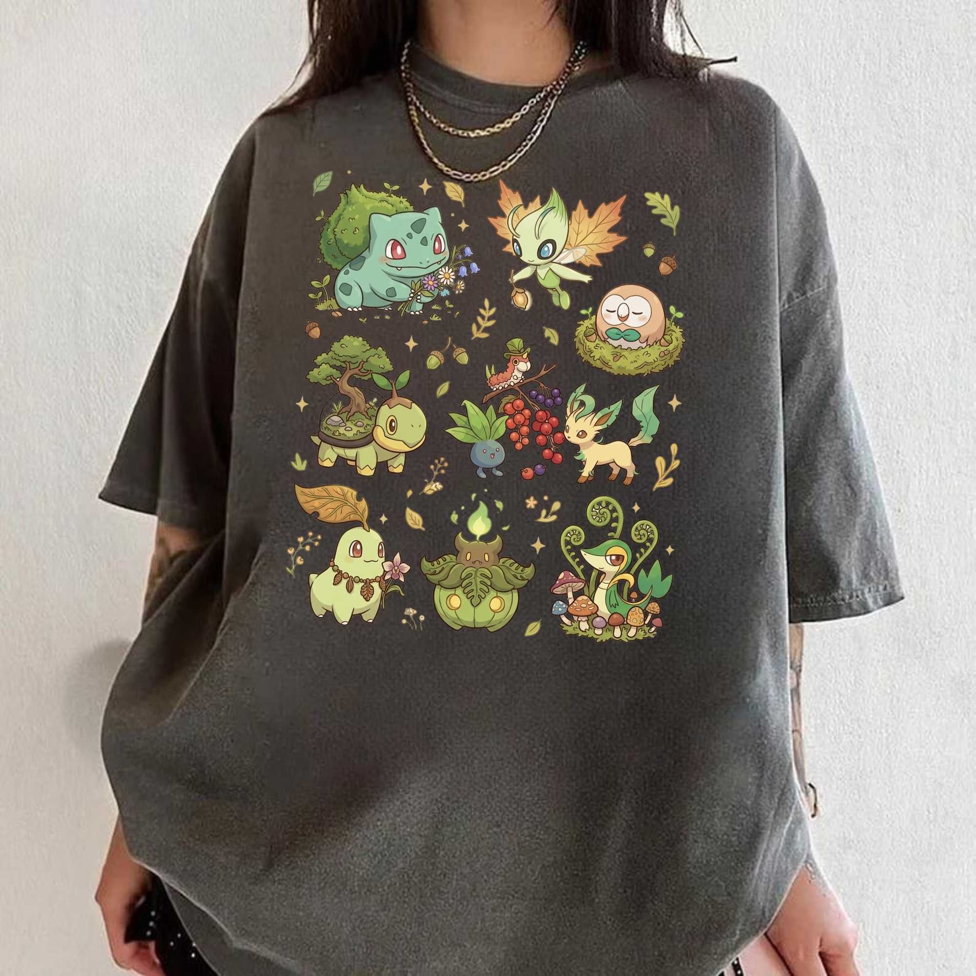 Pocket Monster Botanical Garden Tee