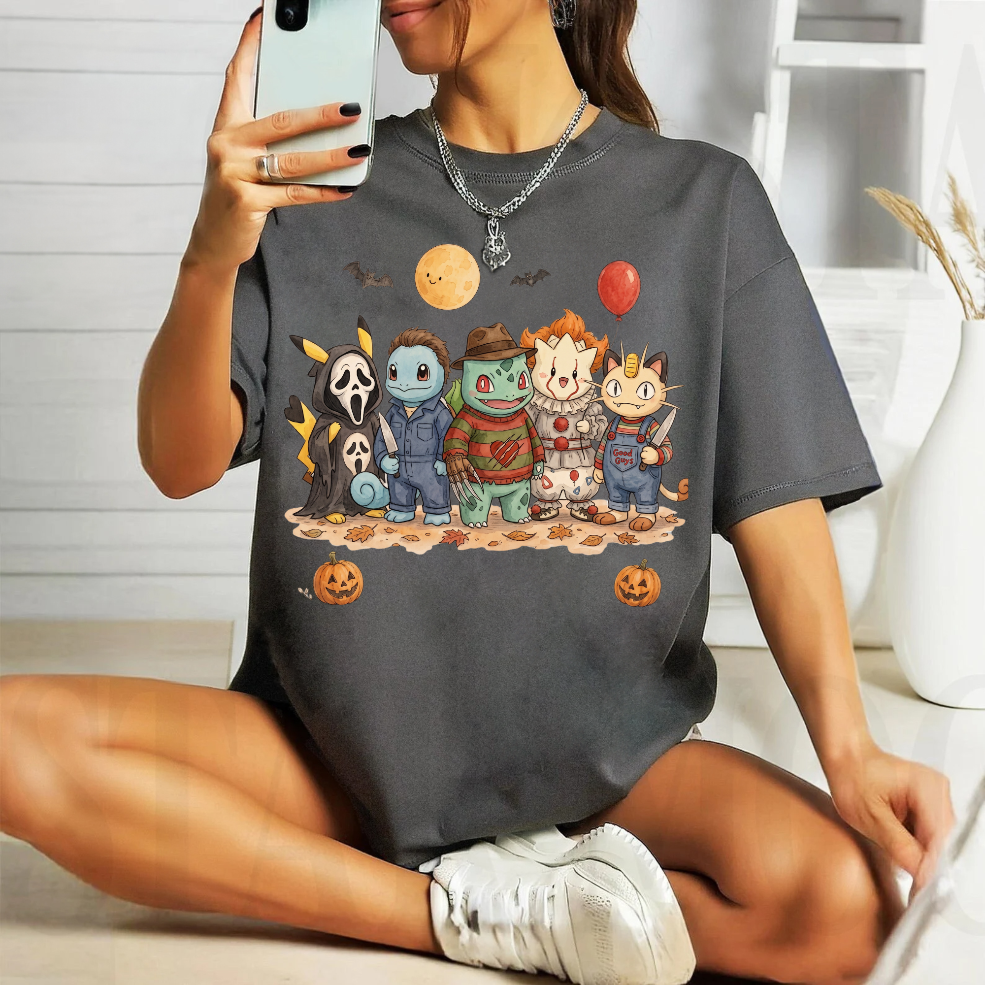 Spooky Cute Monsters Halloween Shirt