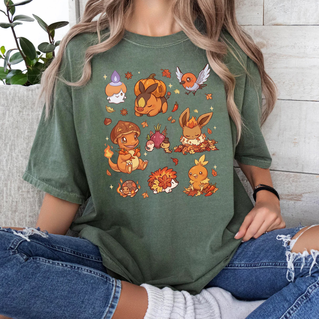 Autumn Blaze Pocket Monsters Shirt