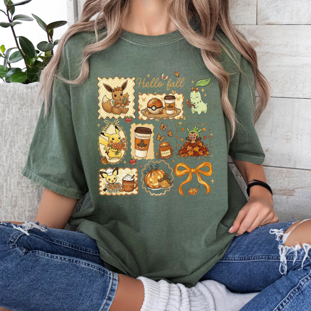 Hello Fall Pumpkin Spice Vintage Shirt