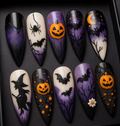 Spooky Witch Press On Nails