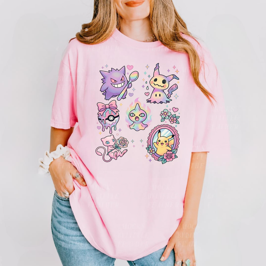 Dreamy Pastel Pocket Monster Shirt