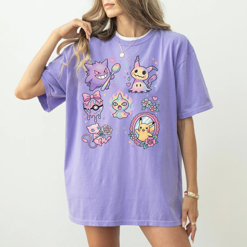 Dreamy Pastel Pocket Monster Shirt