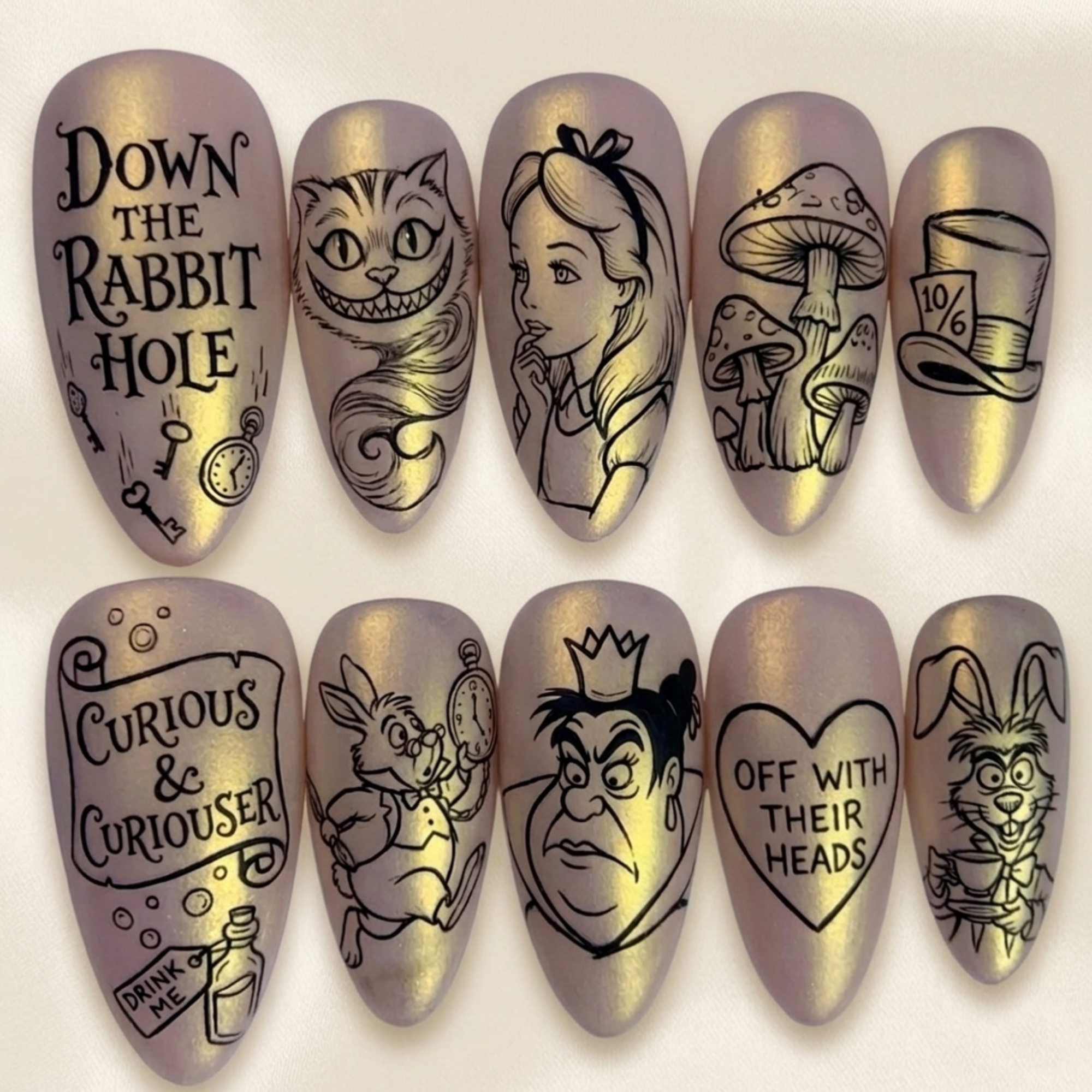 Fantasy Wonderland Press On Nails