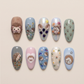 Cute Hedgehog Press On Nails