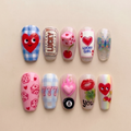 Y2K Lucky Girl Press On Nails