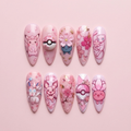 Cherry Blossom Fantasy Press On Nails