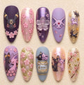 Cherry Blossom Evee Nails