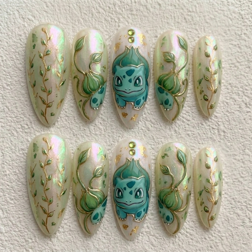 Mystic Forest Sprout Pocket Nails
