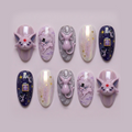 Mystic Moon Feline Dream Nails