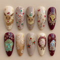 Merry Eveemas Wonderland Nails