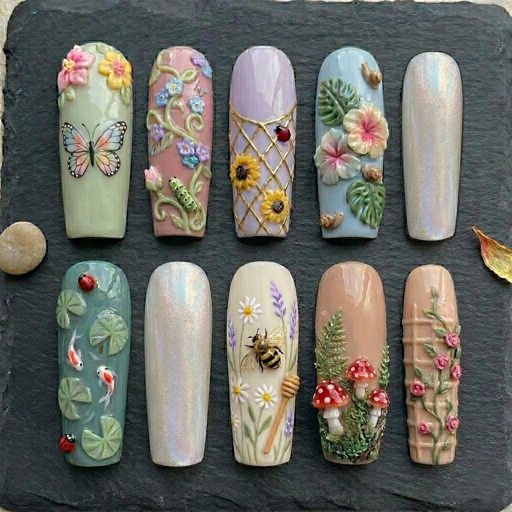 Fairy Meadow Whispers Nails