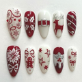 Festive Red And White Christmas