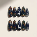Christmas Holiday Reindeer Nails