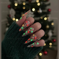 Glow-In-The-Dark Christmas Nails