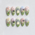 Kawaii Anime Floral Spring Nail