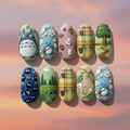 Handmade Anime Spring Nail