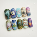 Whimsical Fantasy Storybook Nails