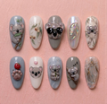 Moonlit Koala Daydreams Nail