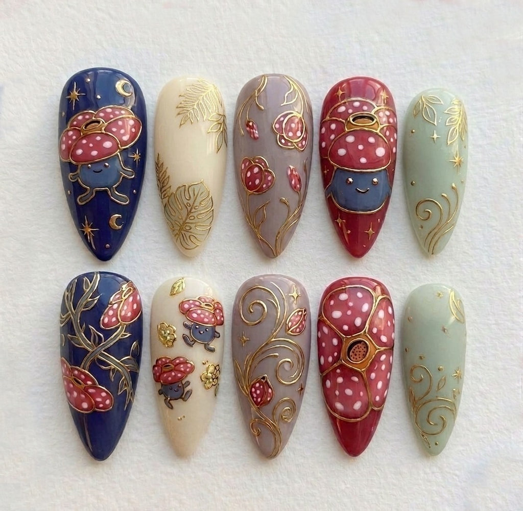 Lume Woodland Fantasy Press On Nails