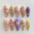 MewMew Floral Magic Press On Nails