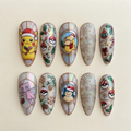 Pokesnow Wonderland Press On Nails