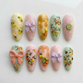 Citrus Blossom Press On Nails