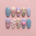 Dreamy Pink Pocket Pal Press On Nails