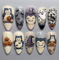 Haunted Pumpkin Sleepy Nail Set