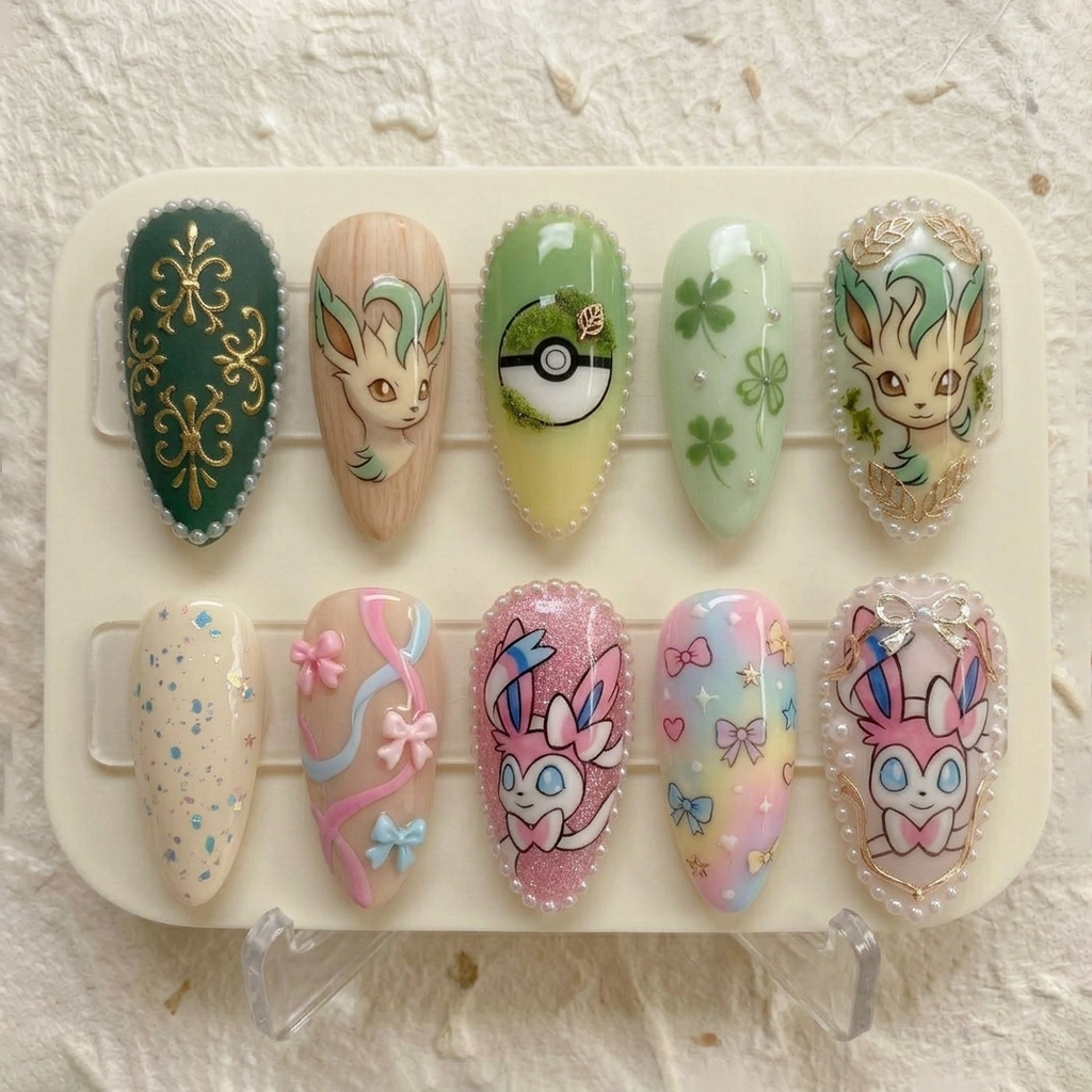 Couture Fairy Garden PKM Nail
