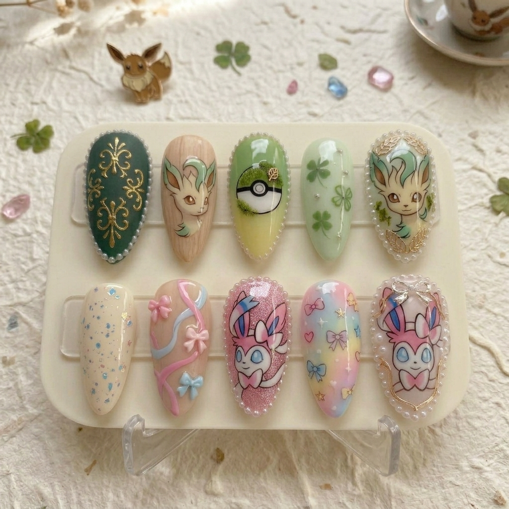 Couture Fairy Garden PKM Nail
