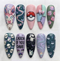 Fantasy Slyvoen Monster Bow Nails