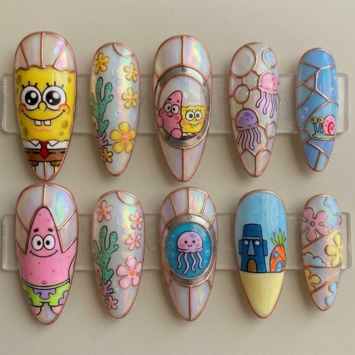 Underwater Adventure Press On Nails