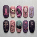 Enchanted Witchcore Gothic Press On Nails