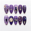 Midnight Wonderland Gothic Nails