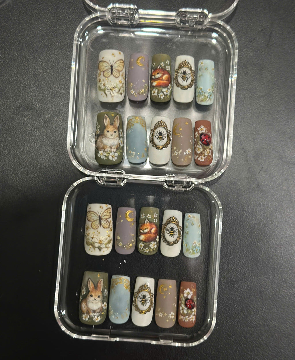 Enchanted Woodland Storybook Nails