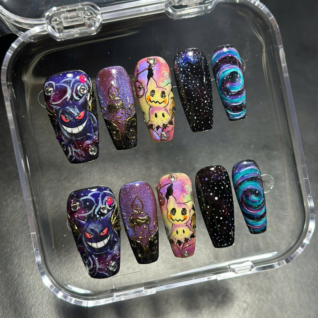 Nebula Spirit Poke Nails